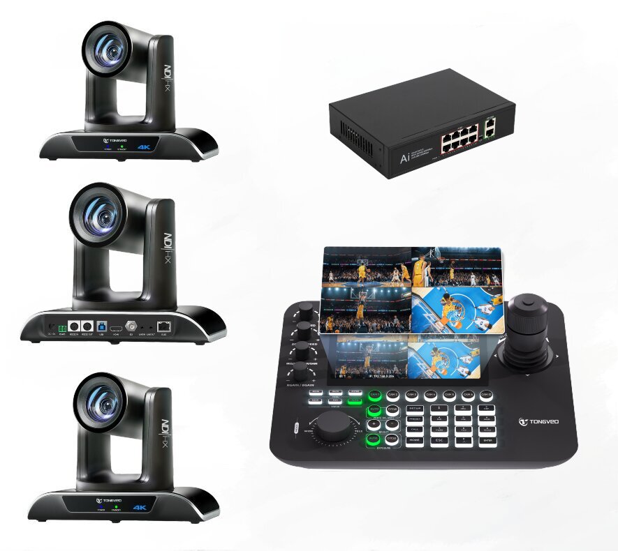 Ptz Camera 30X Zoom Poe - Kit Completo USD2006 Spedizione Gratuita =