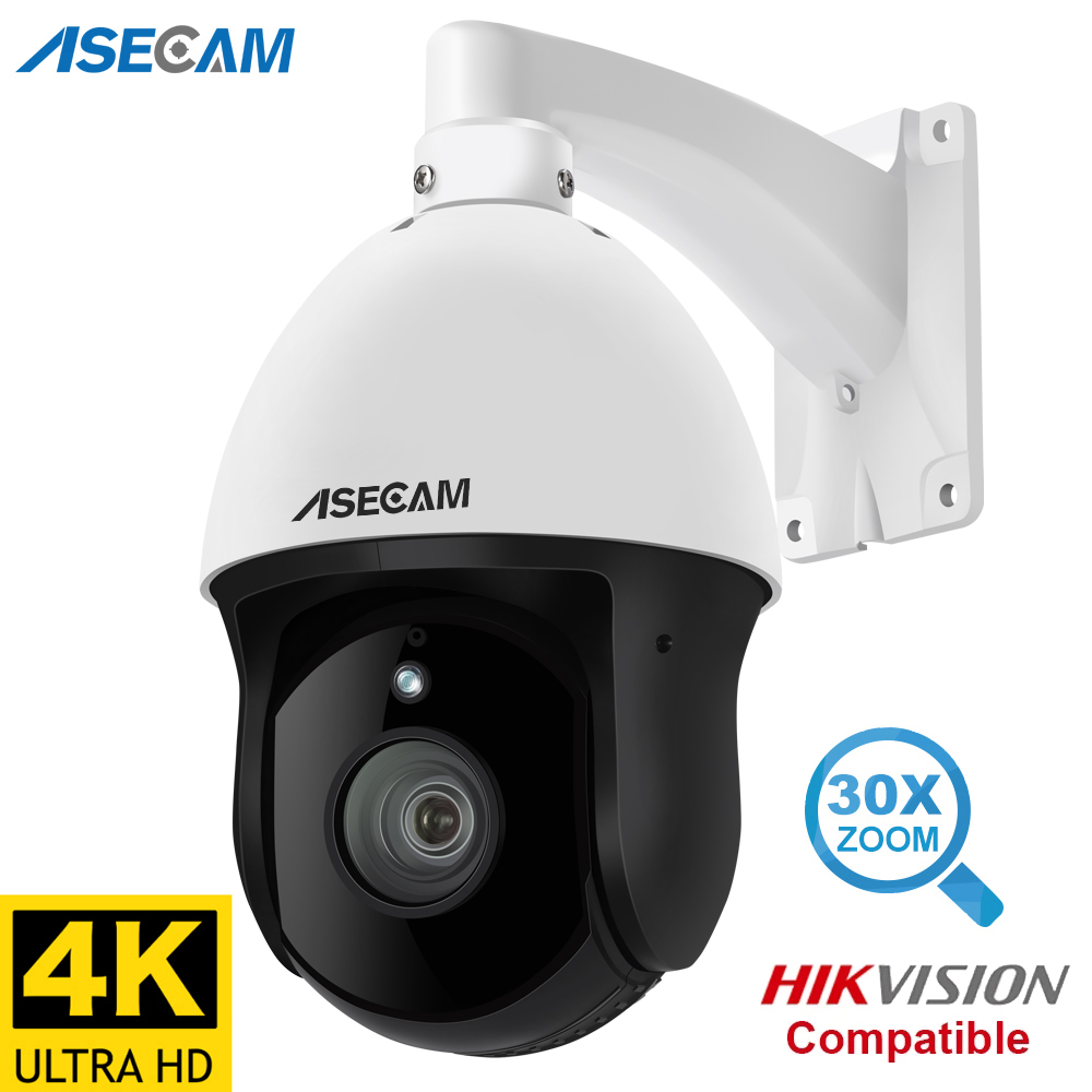 Ptz Camera 30X Zoom Poe - Telecamera IP 8MP 4K PTZ esterna