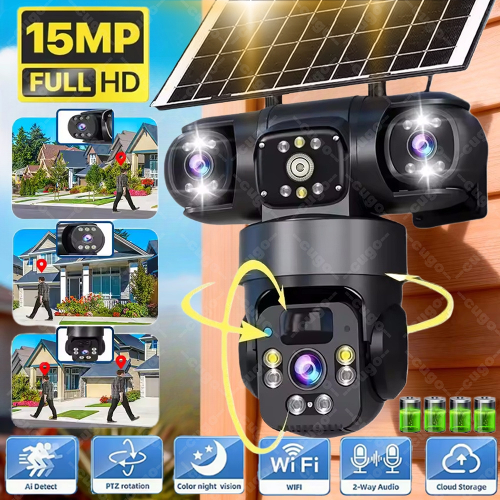 Cctv Camera System 8 Camera Wireless - Telecamera di Sicurezza V380 con 3