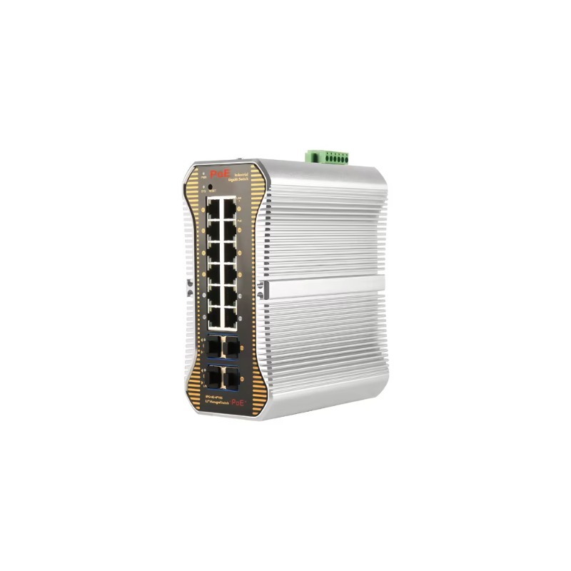 Nvr Poe Switch 16 Port - L3 Switch PoE industriale gestito 16