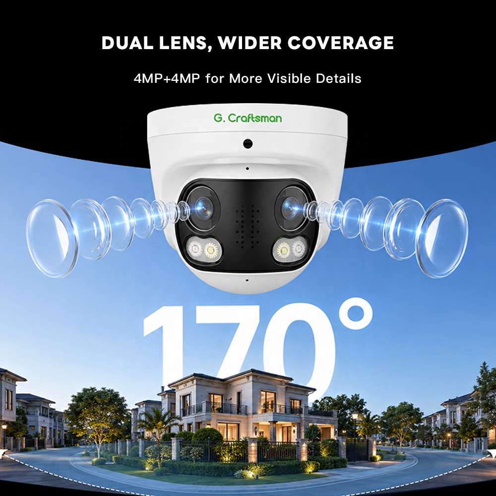 GA-B6DBFD-M8G Telecamera Dome  - Cctv Camera 180 Degree Panoramic recensione e prezzo
