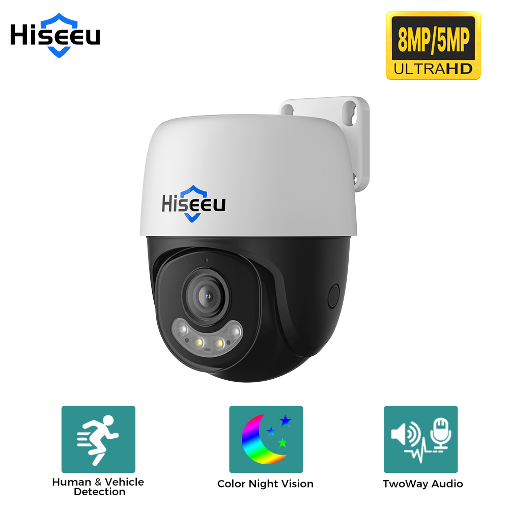 Telecamera IP PTZ POE Hiseeu 4 - Ip Camera 4K 8Mp Outdoor Ptz recensione e prezzo