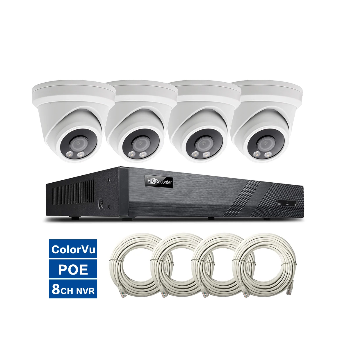 8 Ch hd Nvr Poe Kit Cctv 4 Ful - Nvr Kit 4 Camera 5Mp Poe recensione e prezzo