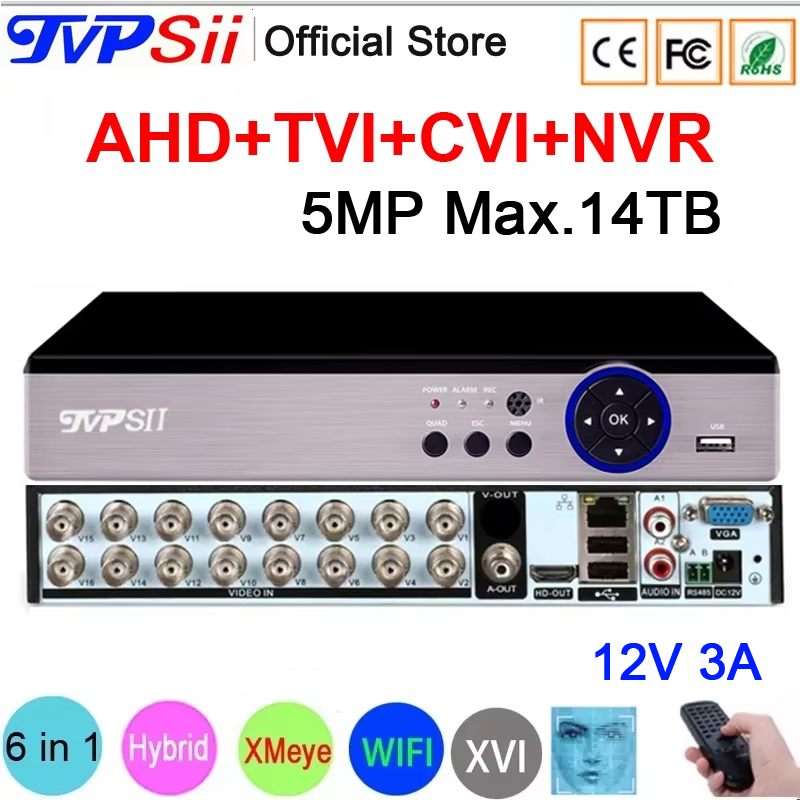 Face Detection XMeye H265 + 5M - Cctv Hard Drive 4Tb Surveillance recensione e prezzo