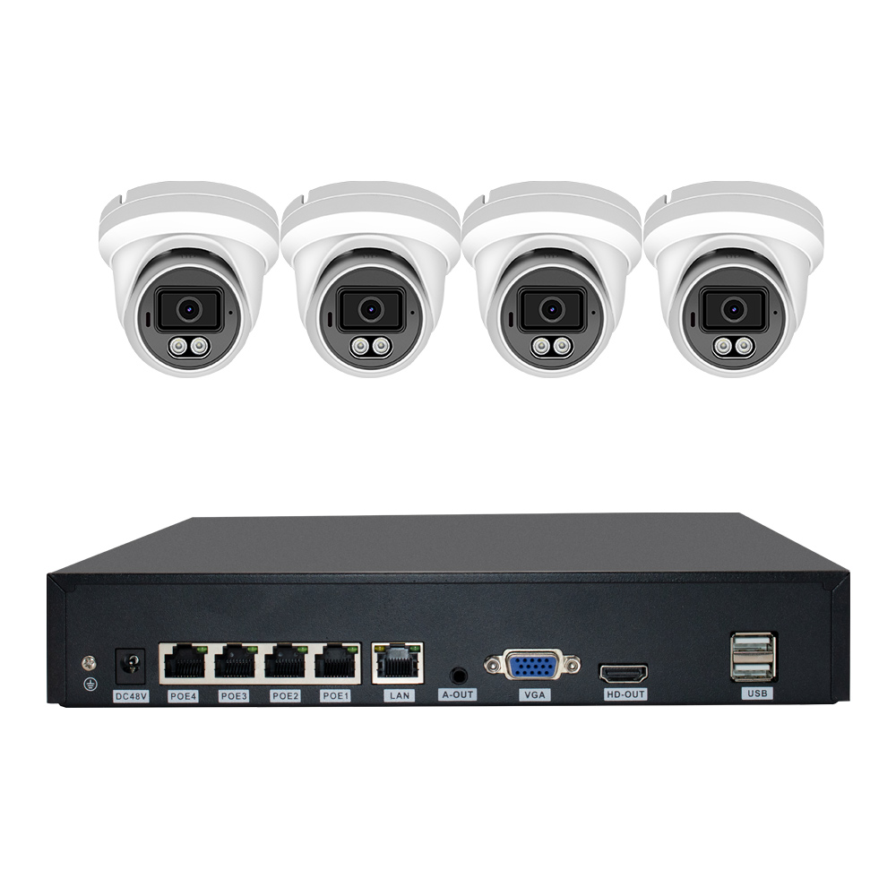 Kit NVR PoE a 4 Canali 5MP con - Nvr Kit 4 Camera 5Mp Poe recensione e prezzo
