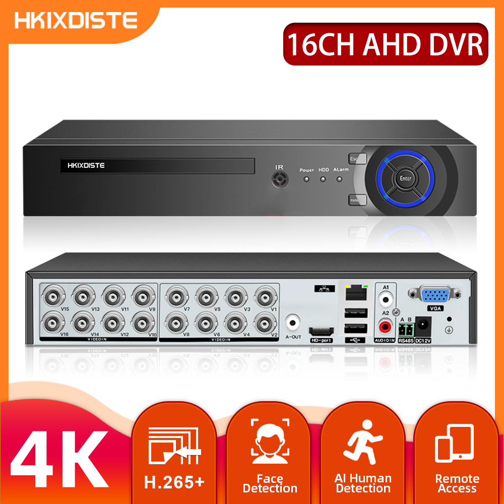 16CH AHD DVR HD 8MP CCTV Kit s - Cctv Hard Drive 4Tb Surveillance recensione e prezzo