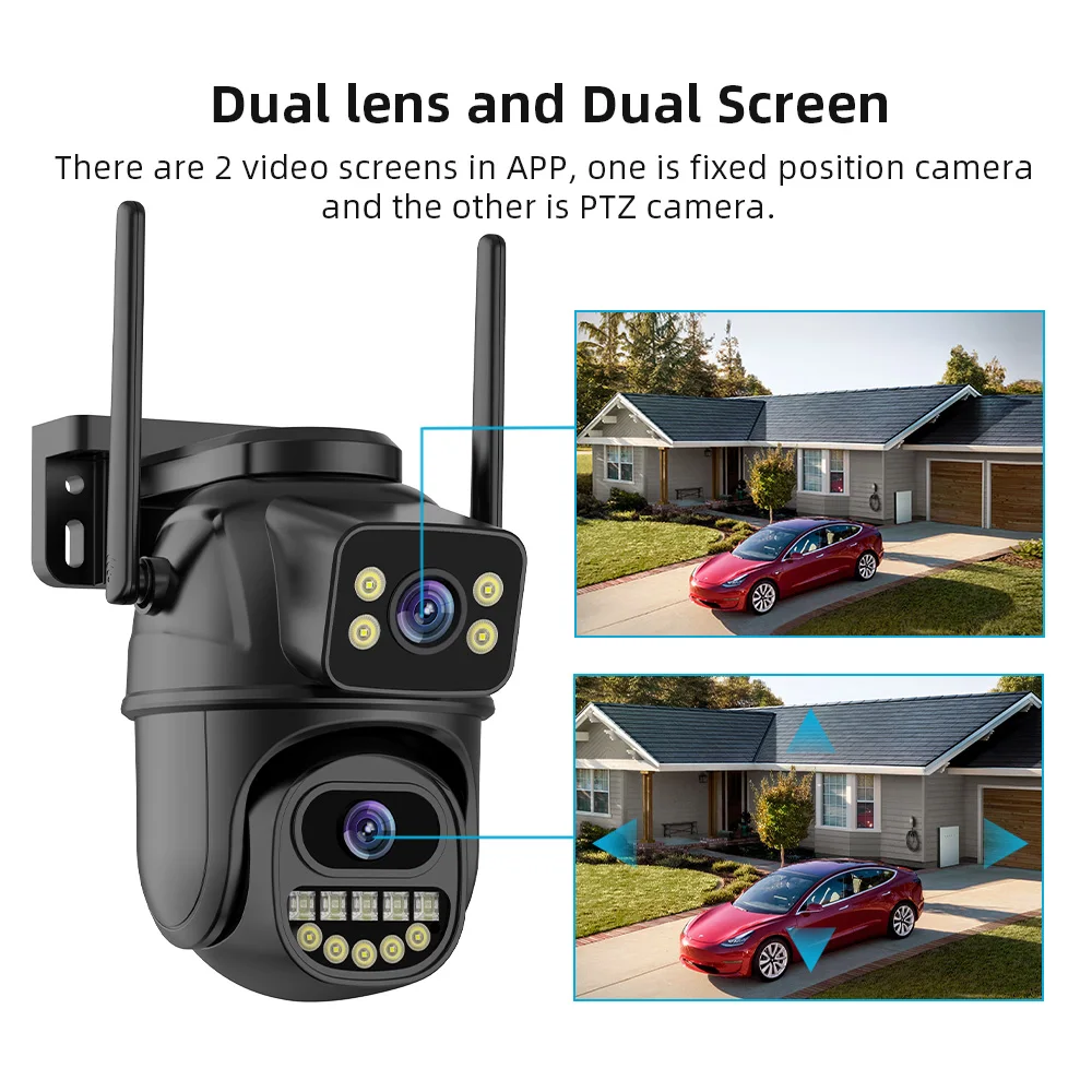 Telecamera di sorveglianza WiF - Ip Camera 4K 8Mp Outdoor Ptz recensione e prezzo