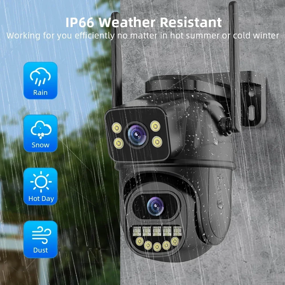 Telecamera di sicurezza PTZ da - Ip Camera 4K 8Mp Outdoor Ptz recensione e prezzo