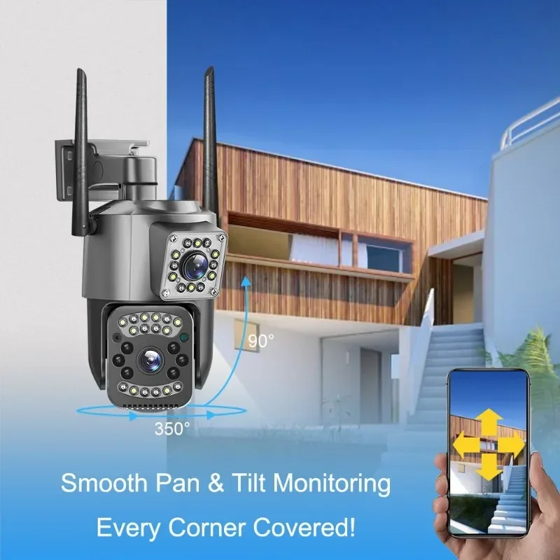 Telecamera IP WIFI da 8MP 4K P - Ip Camera 4K 8Mp Outdoor Ptz recensione e prezzo
