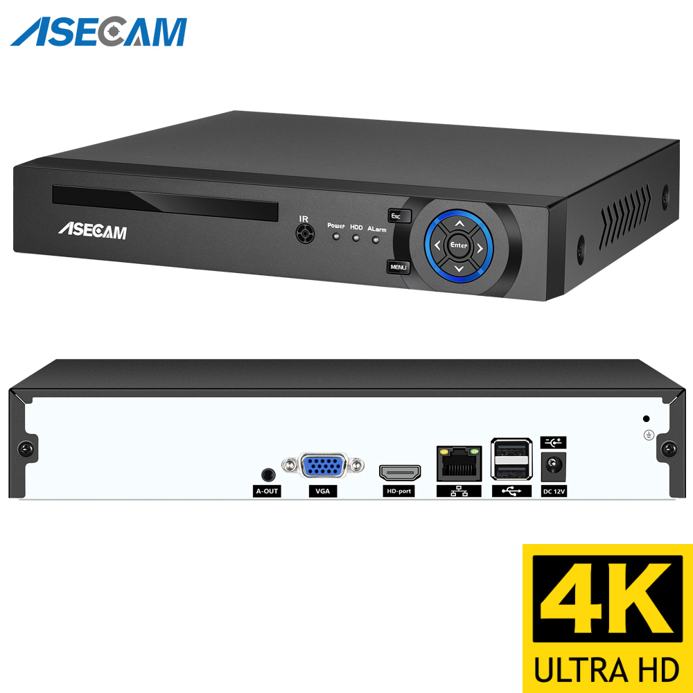 ASECAM 16CH 32CH 4K NVR Videor - Dahua Nvr 16 Channel recensione e prezzo