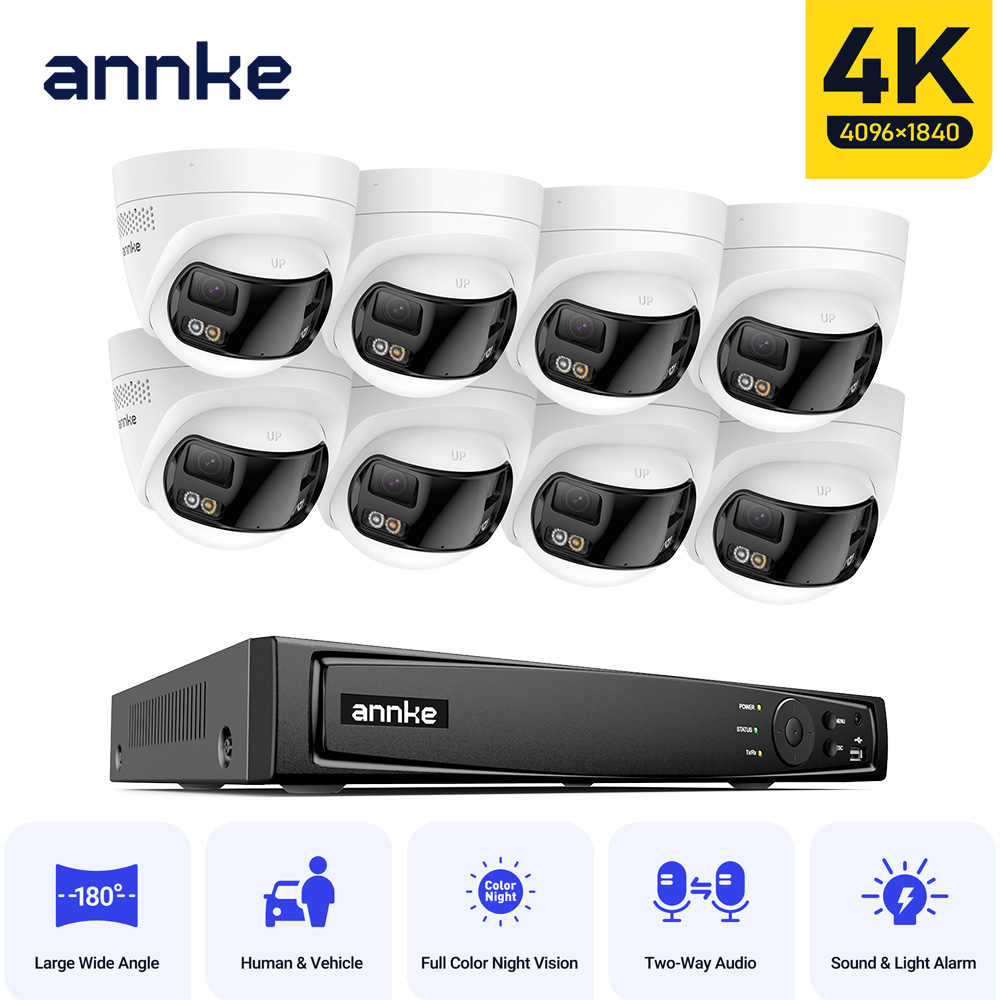 ANNKE Sistema di telecamere di - Poe Security Camera 8Mp 4K recensione e prezzo