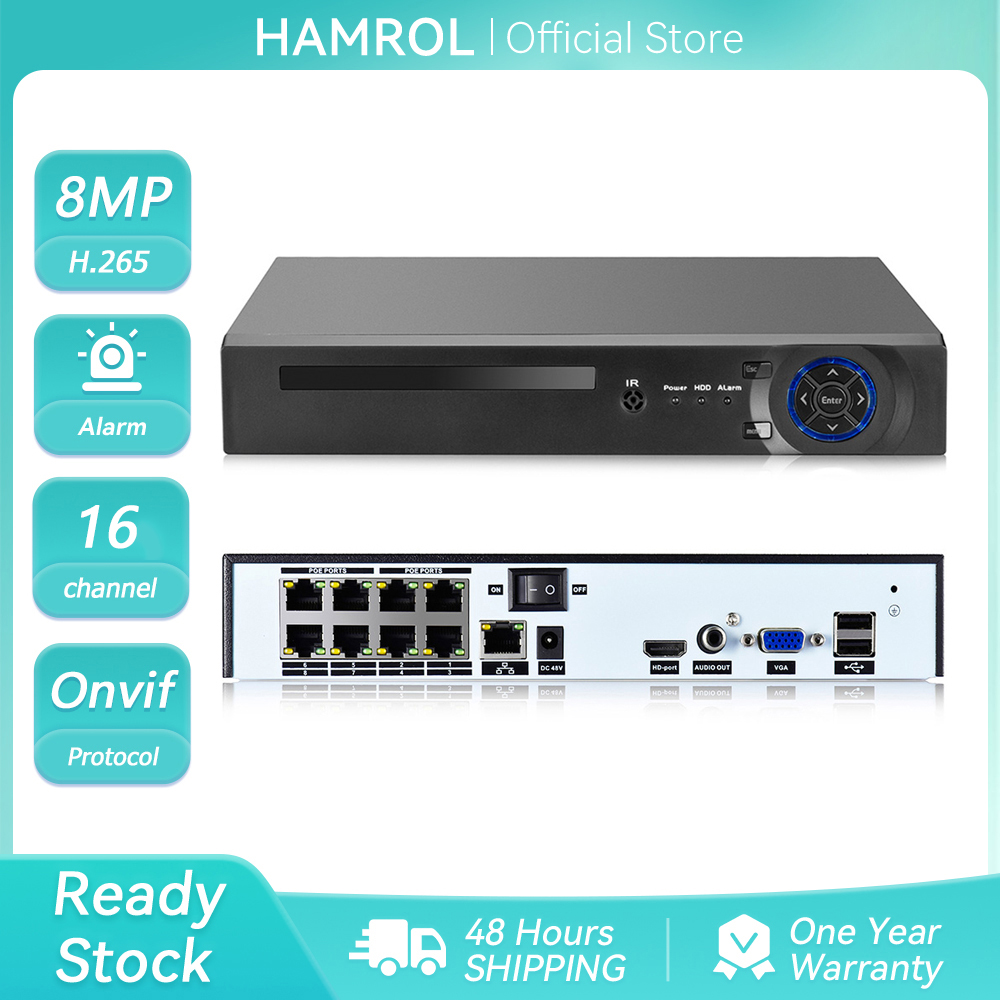 Videoregistratore NVR 4K 8MP U - Nvr 16 Channel 4K H265 recensione e prezzo