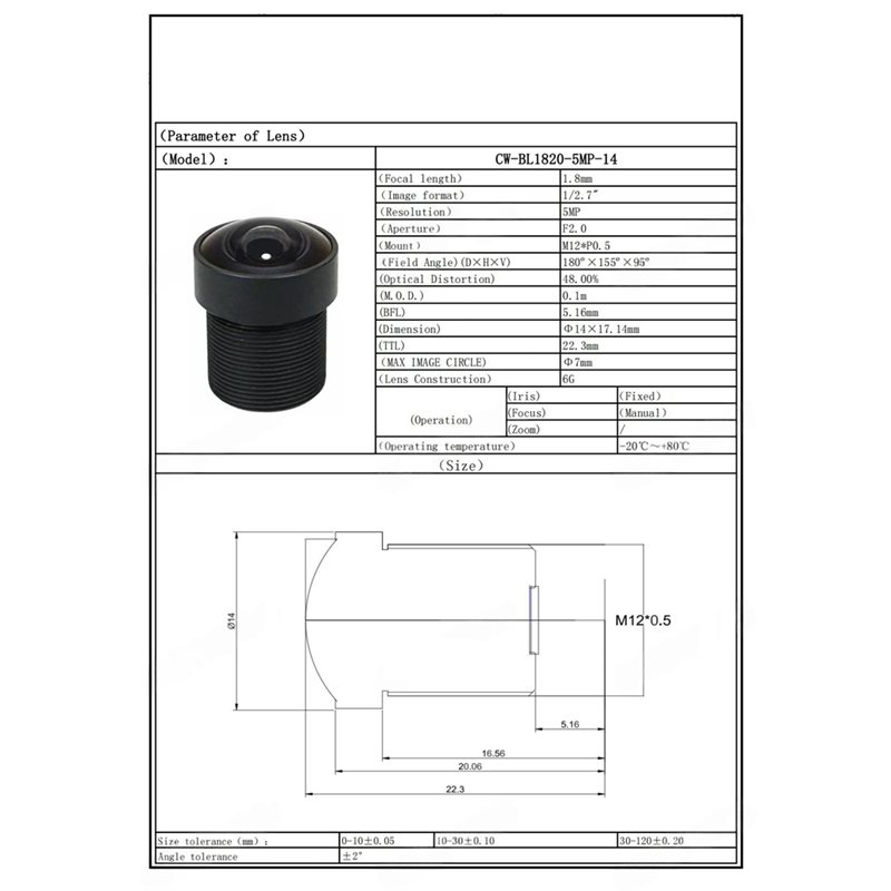 Accessori per Videocamera da A - Cctv Camera 180 Degree Panoramic recensione e prezzo
