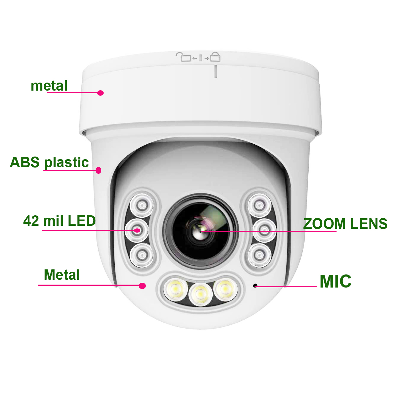 Telecamera IP PTZ HiEasy 30X Z - Hikvision Ip Camera 8Mp Dome recensione e prezzo