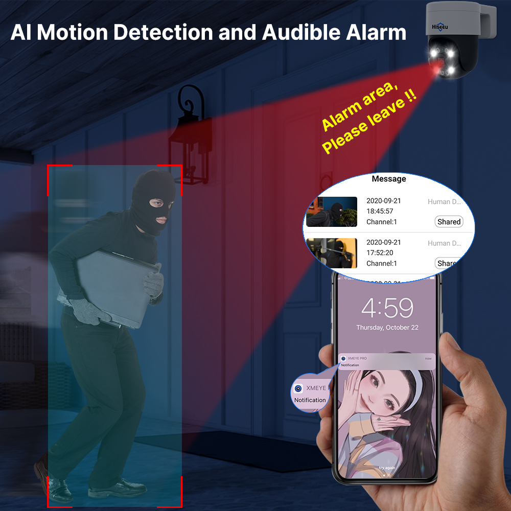 Telecamera IP PTZ POE Hiseeu 5 - Ip Camera 4K 8Mp Outdoor Ptz recensione e prezzo