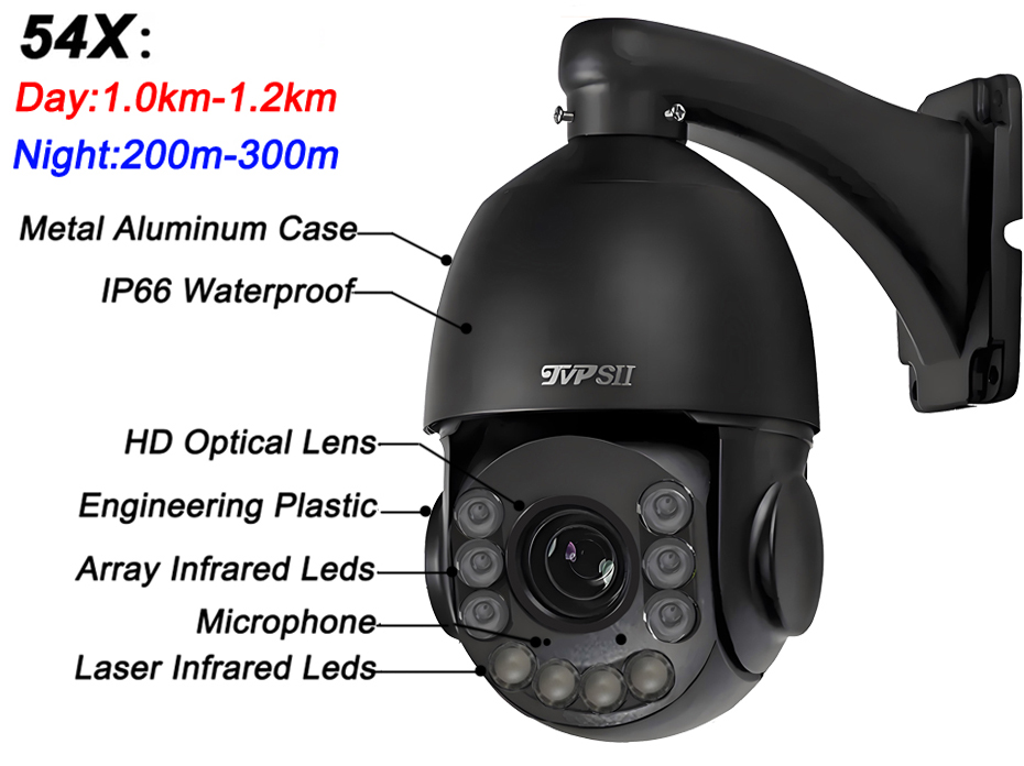 Laser Led Metallo Tracciamento - Ip Camera 4K 8Mp Outdoor Ptz recensione e prezzo
