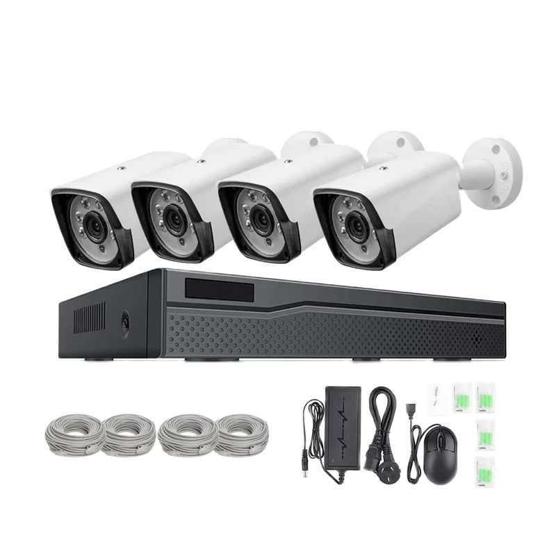 Kit NVR POE AI 4 canali con 4  - Nvr Kit 4 Camera 5Mp Poe recensione e prezzo