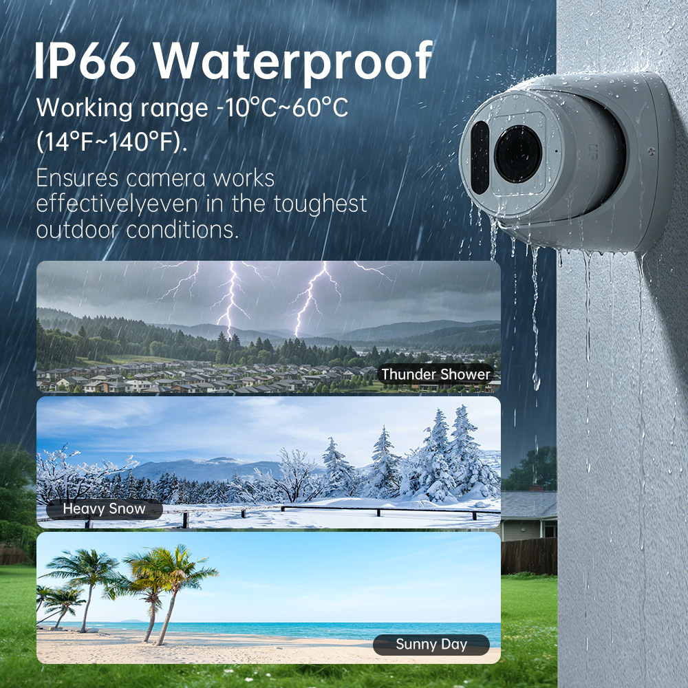 Sistema di Telecamere di Sicur - Poe Security Camera 8Mp 4K recensione e prezzo