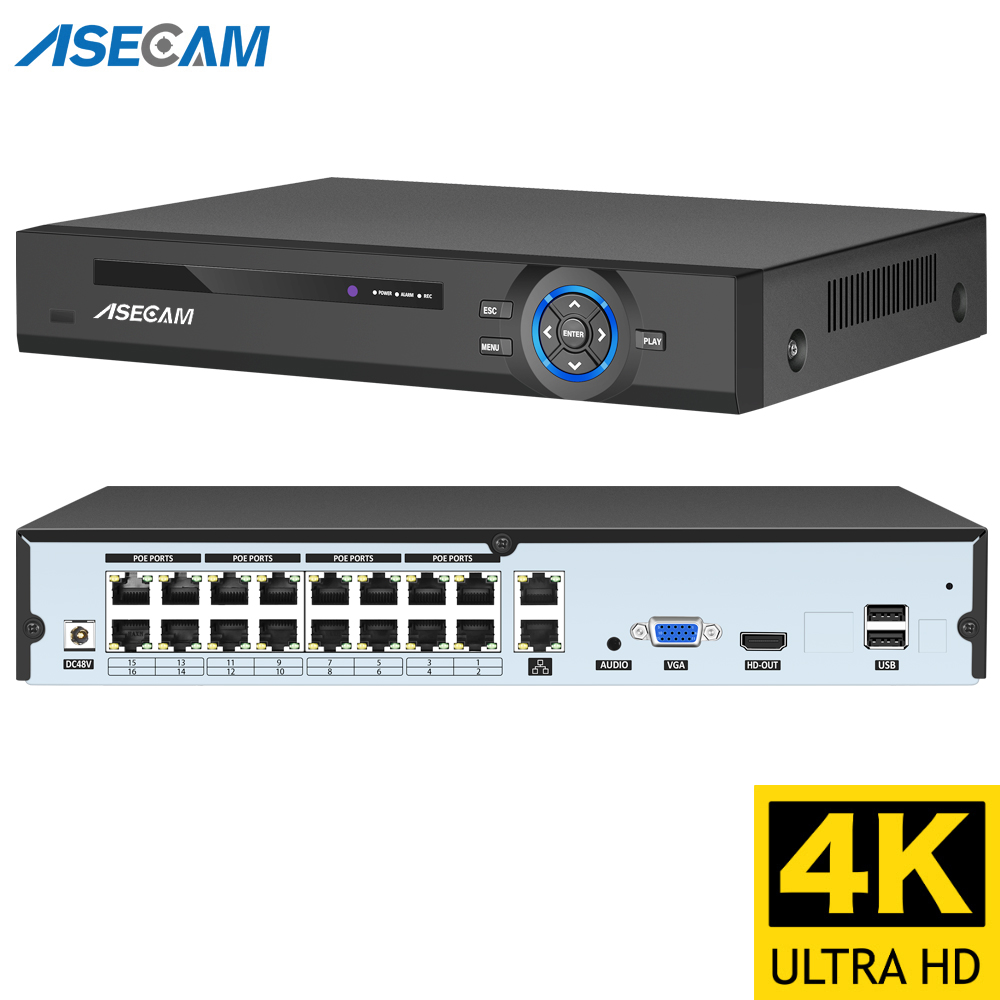 16CH 4k 8MP POE NVR Videoregis - Dahua Nvr 16 Channel recensione e prezzo