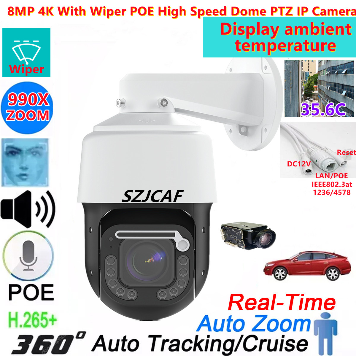 Telecamera IP per tergicristal - Ip Camera 4K 8Mp Outdoor Ptz recensione e prezzo