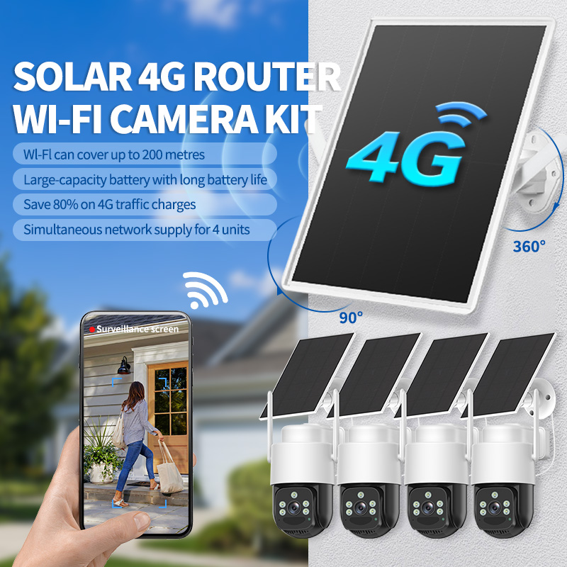 Wistino Outdoor 4MP Wireless S - Security Camera System Solar 4G recensione e prezzo