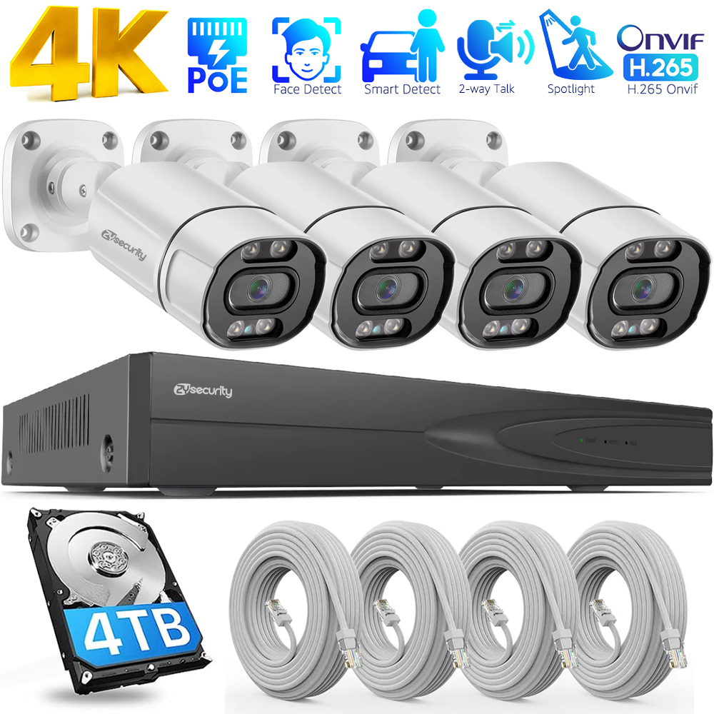 Sistema di Telecamere di Sicur - Nvr Kit 4 Camera 5Mp Poe recensione e prezzo