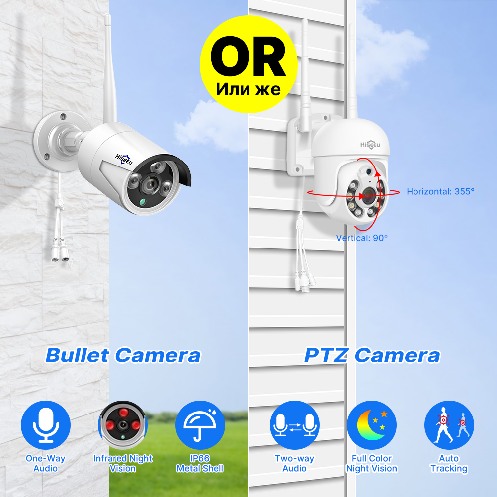 Kit Sistema di Sicurezza CCTV  - Cctv Camera System 8 Camera Wireless recensione e prezzo