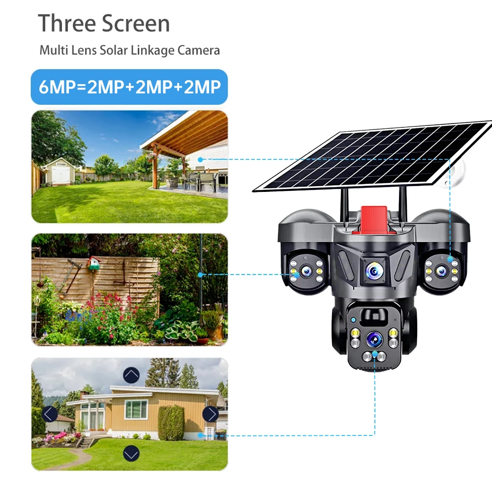 KERUI PTZ Esterno 6MP 4G SIM W - Cctv Camera System 8 Camera Wireless recensione e prezzo