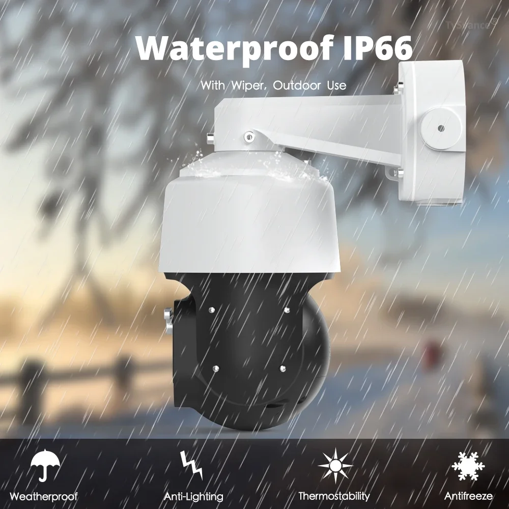 Telecamera IP PTZ POE 8MP con  - Ptz Camera 30X Zoom Poe recensione e prezzo