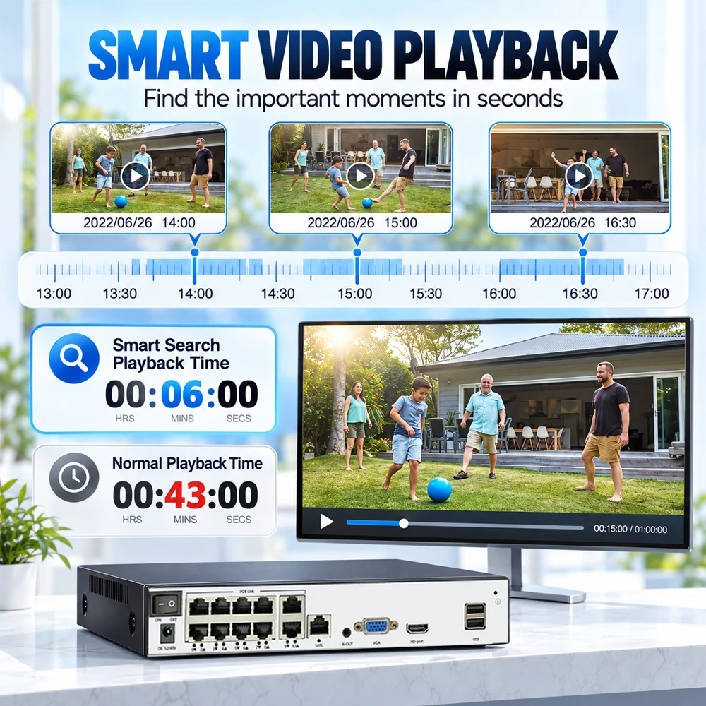 Registratore video di rete 8MP - Poe Security Camera 8Mp 4K recensione e prezzo