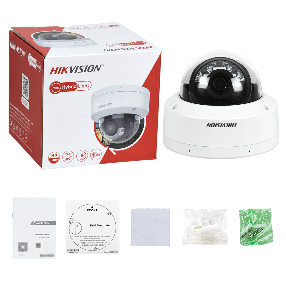 Sistema di Telecamere di Sicur - Hikvision Ip Camera 8Mp Dome recensione e prezzo